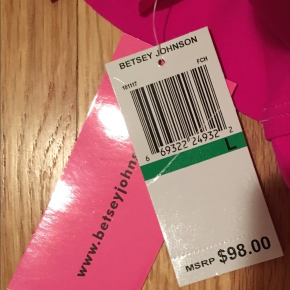 CLOSE OUT PRICE Betsy Johnson swimsuit size L - Picture 5 of 5